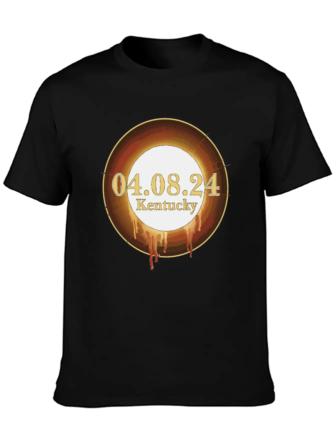 Total Solar Eclipse Path Of Totality Kentucky Unisex Casual T-Shirt – Clean Design For Daily Comfort
