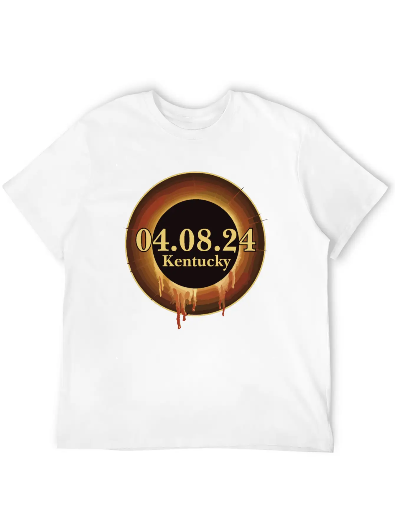 Total Solar Eclipse Path Of Totality Kentucky Unisex Casual T-Shirt – Clean Design For Daily Comfort