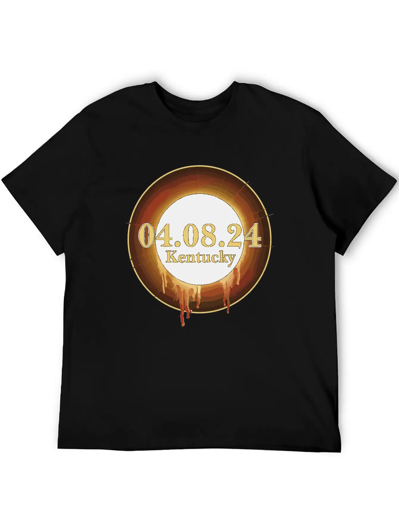 Total Solar Eclipse Path Of Totality Kentucky Unisex Casual T-Shirt – Clean Design For Daily Comfort