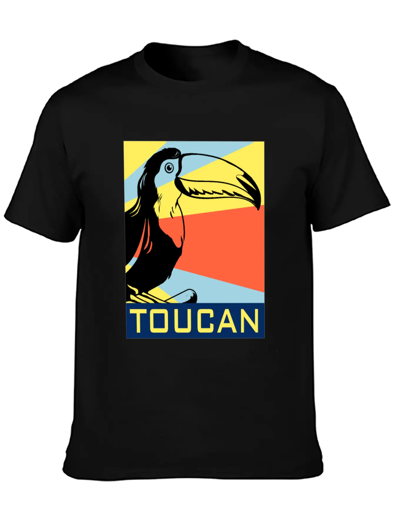 Toucan Gift Tropical Jungle Bird Watching Pecker Essential Cotton Tee For Daily Outfits – Unisex Style