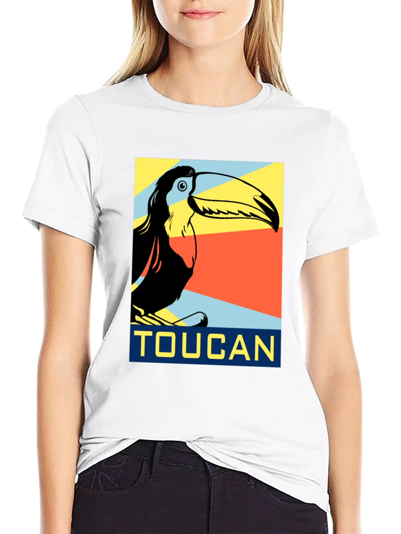 Toucan Gift Tropical Jungle Bird Watching Pecker Essential Cotton Tee For Daily Outfits – Unisex Style