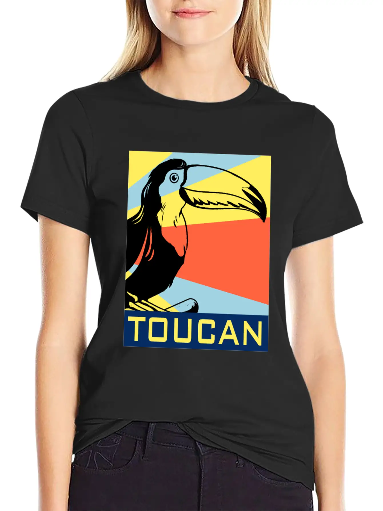 Toucan Gift Tropical Jungle Bird Watching Pecker Essential Cotton Tee For Daily Outfits – Unisex Style