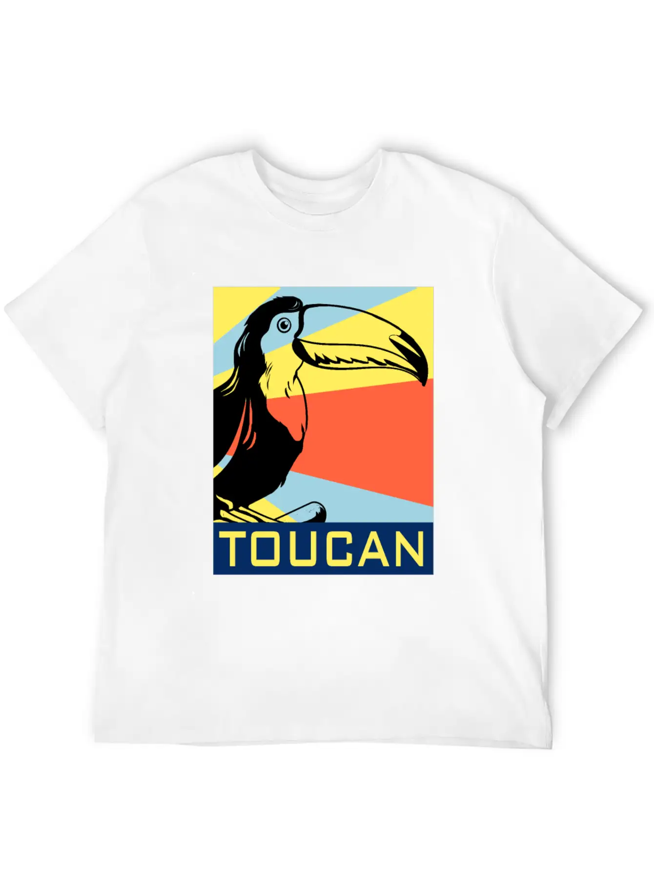 Toucan Gift Tropical Jungle Bird Watching Pecker Essential Cotton Tee For Daily Outfits – Unisex Style