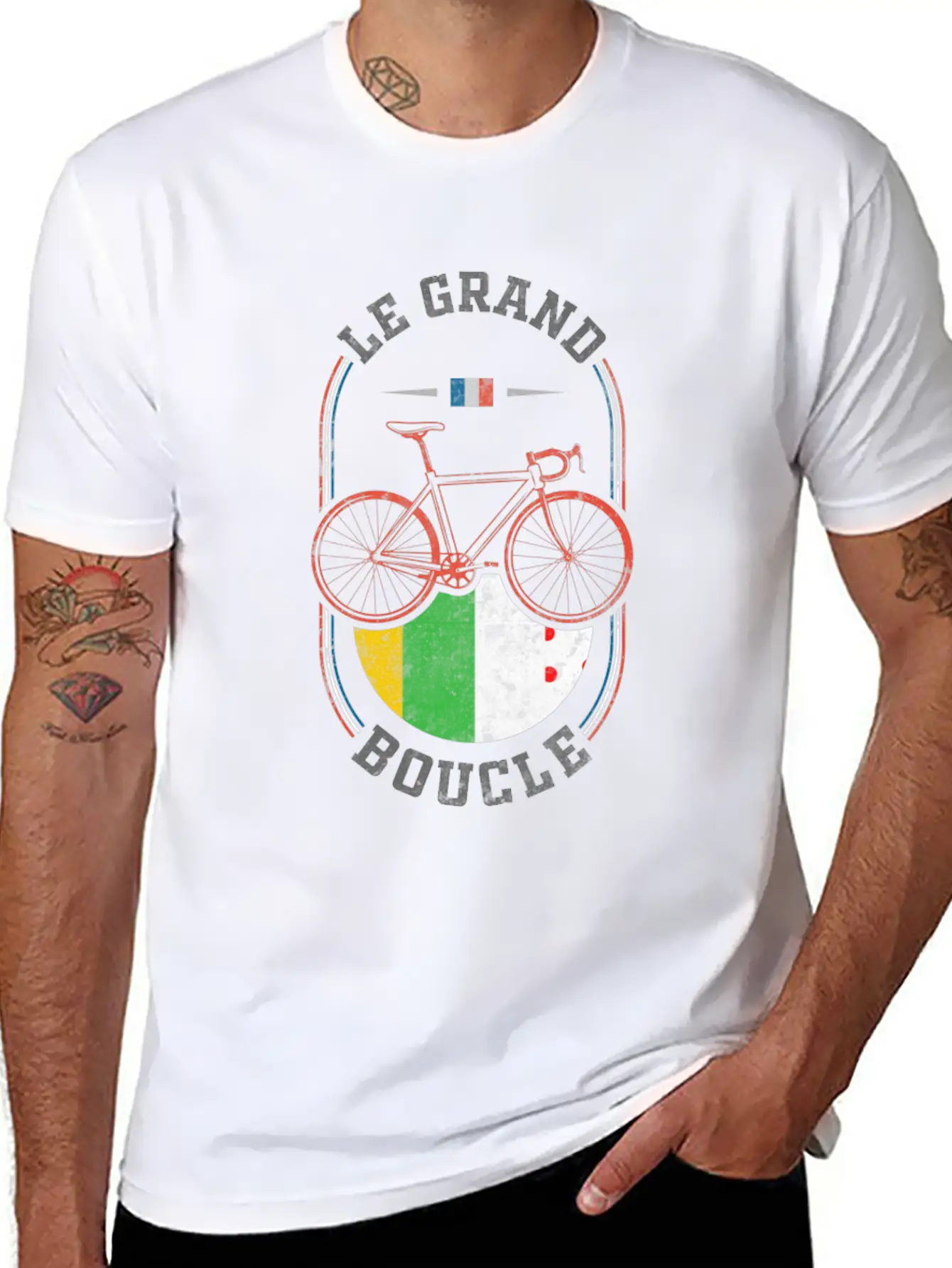 Tour France, Tour France Tour Cycling, Cycling Unisex Casual T-Shirt – Clean Design For Daily Comfort