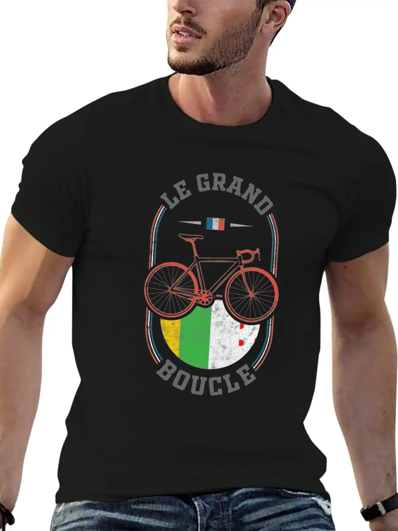 Tour France, Tour France Tour Cycling, Cycling Unisex Casual T-Shirt – Clean Design For Daily Comfort
