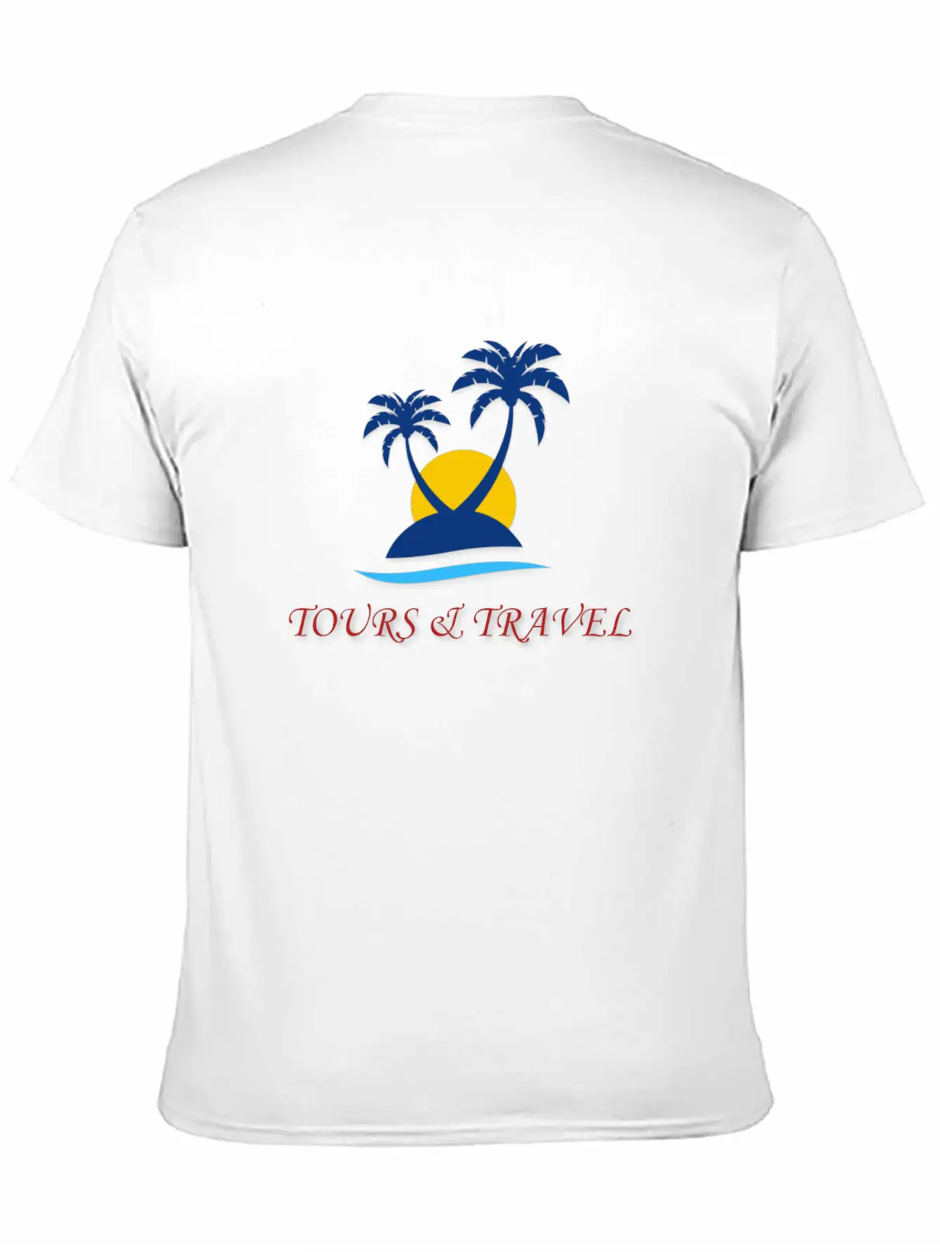 Tours And Travel Modern Fit Casual T-Shirt – Clean And Versatile Design