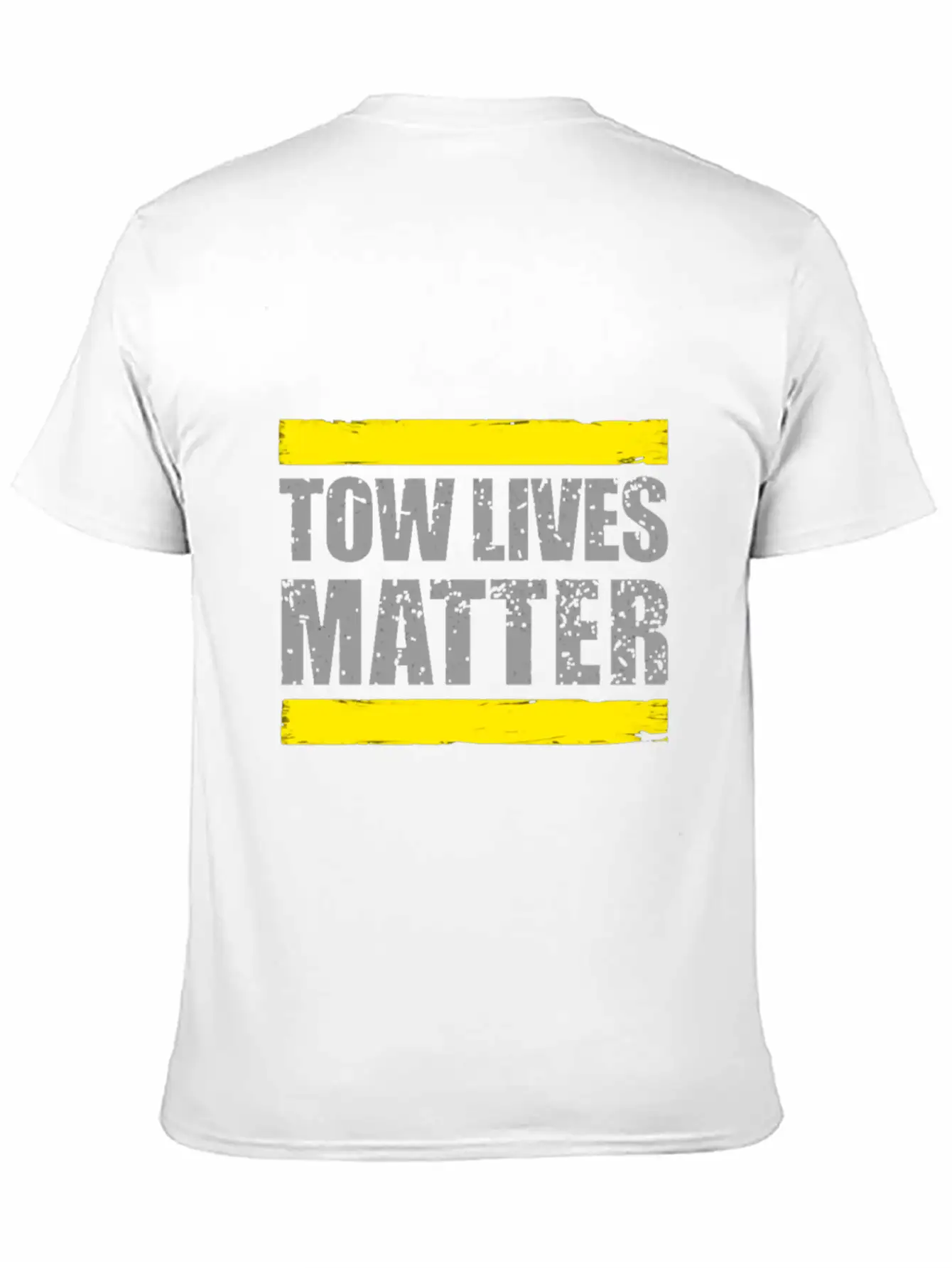 Tow Lives Matter Tow Truck Driver Basic Graphic T-Shirt – Daily Comfort In Soft Cotton