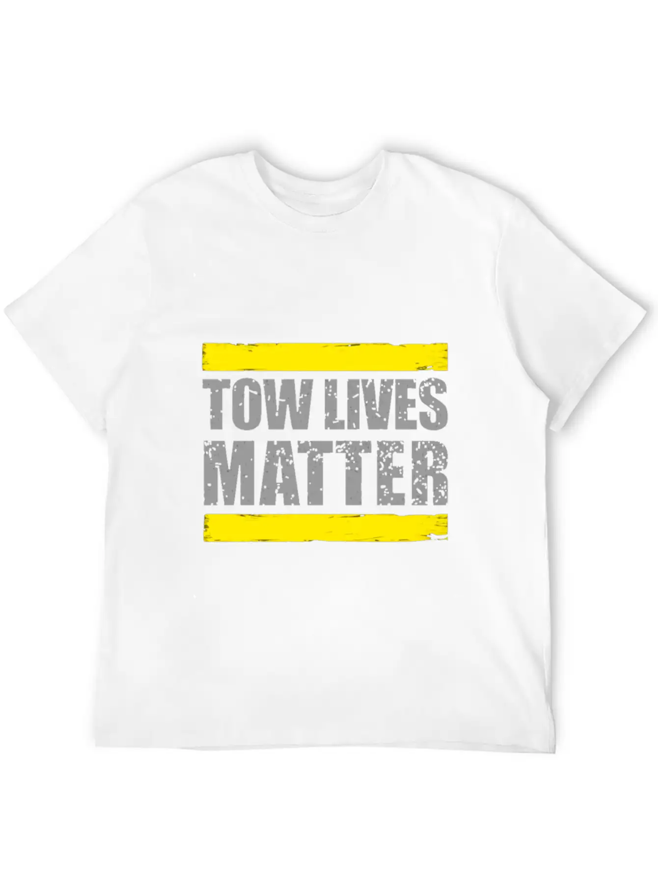 Tow Lives Matter Tow Truck Driver Basic Graphic T-Shirt – Daily Comfort In Soft Cotton