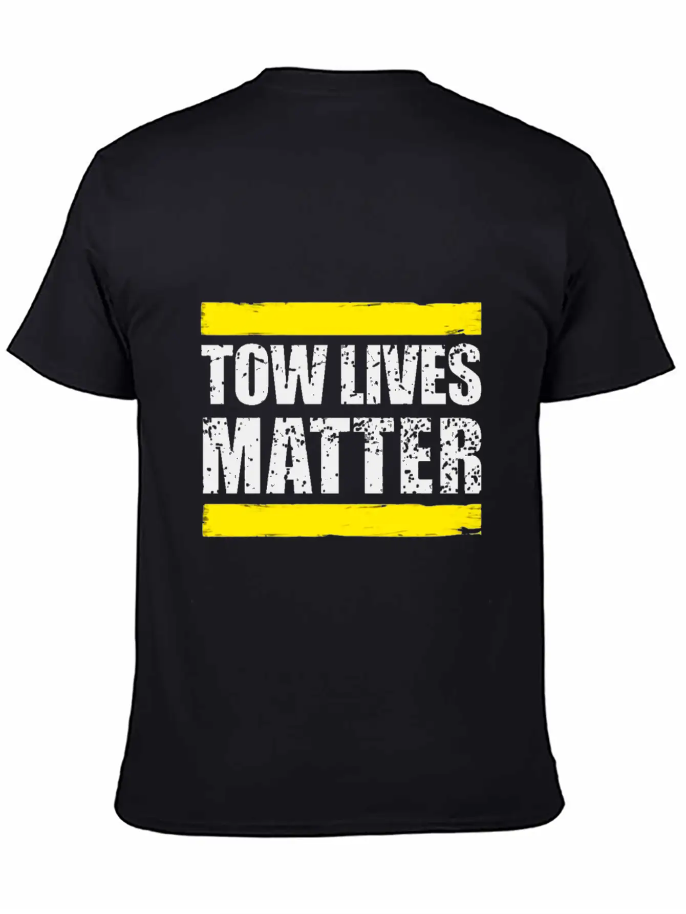 Tow Lives Matter Tow Truck Driver Basic Graphic T-Shirt – Daily Comfort In Soft Cotton