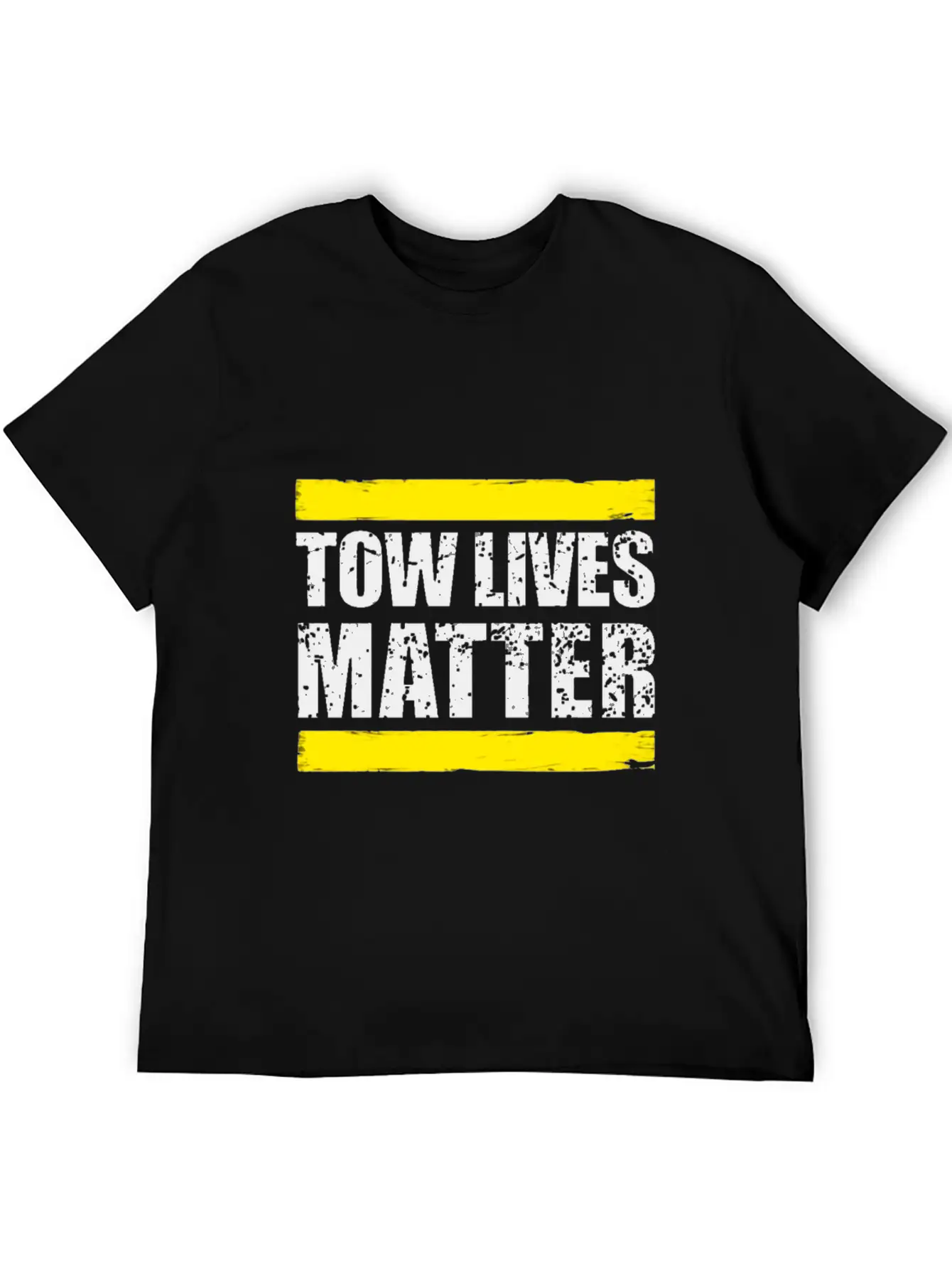 Tow Lives Matter Tow Truck Driver Basic Graphic T-Shirt – Daily Comfort In Soft Cotton
