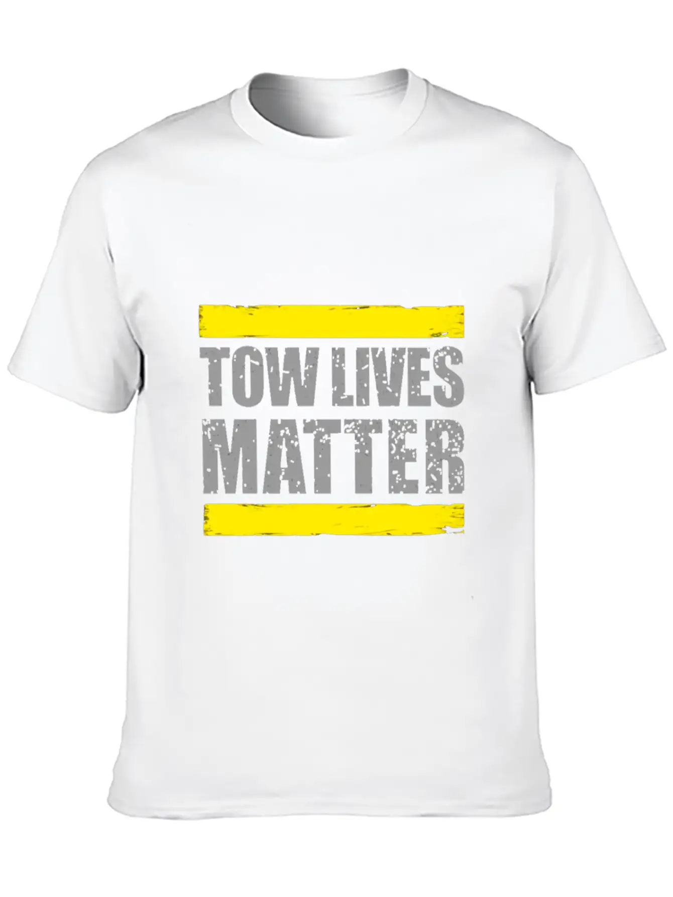 Tow Lives Matter Tow Truck Driver Basic Graphic T-Shirt – Daily Comfort In Soft Cotton