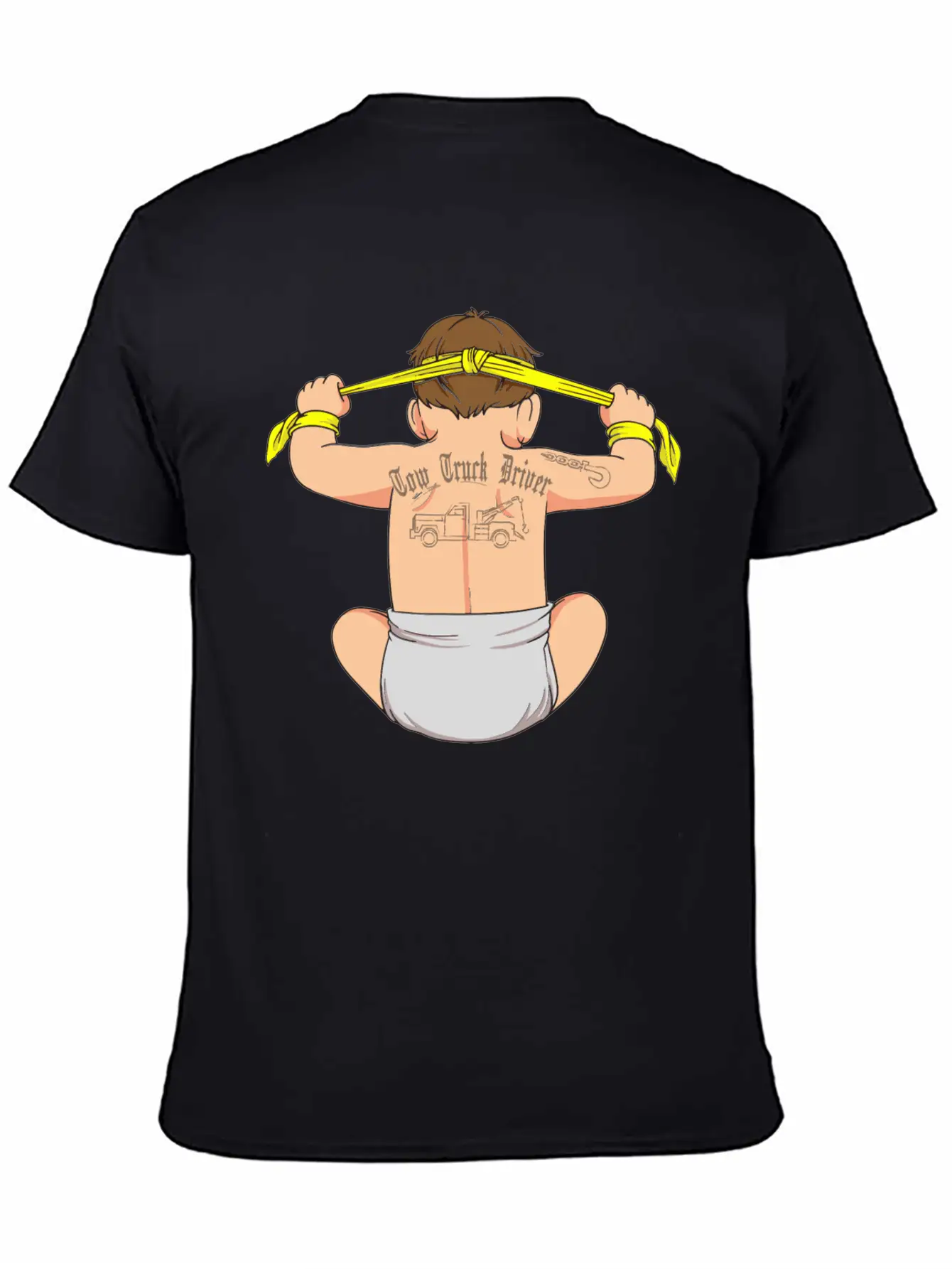 Tow Truck Driver Funny Legal Hooker Gift Tow Lightweight Cotton T-Shirt – Daily Comfort Graphic Shirt