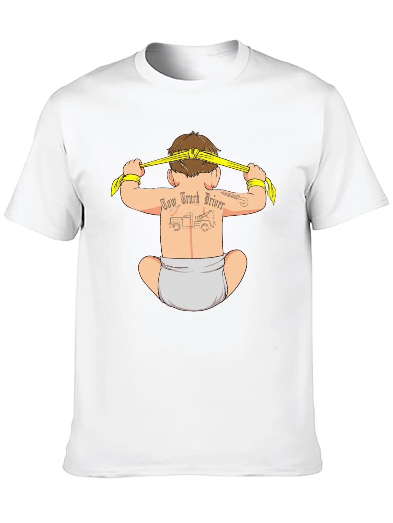 Tow Truck Driver Funny Legal Hooker Gift Tow Lightweight Cotton T-Shirt – Daily Comfort Graphic Shirt