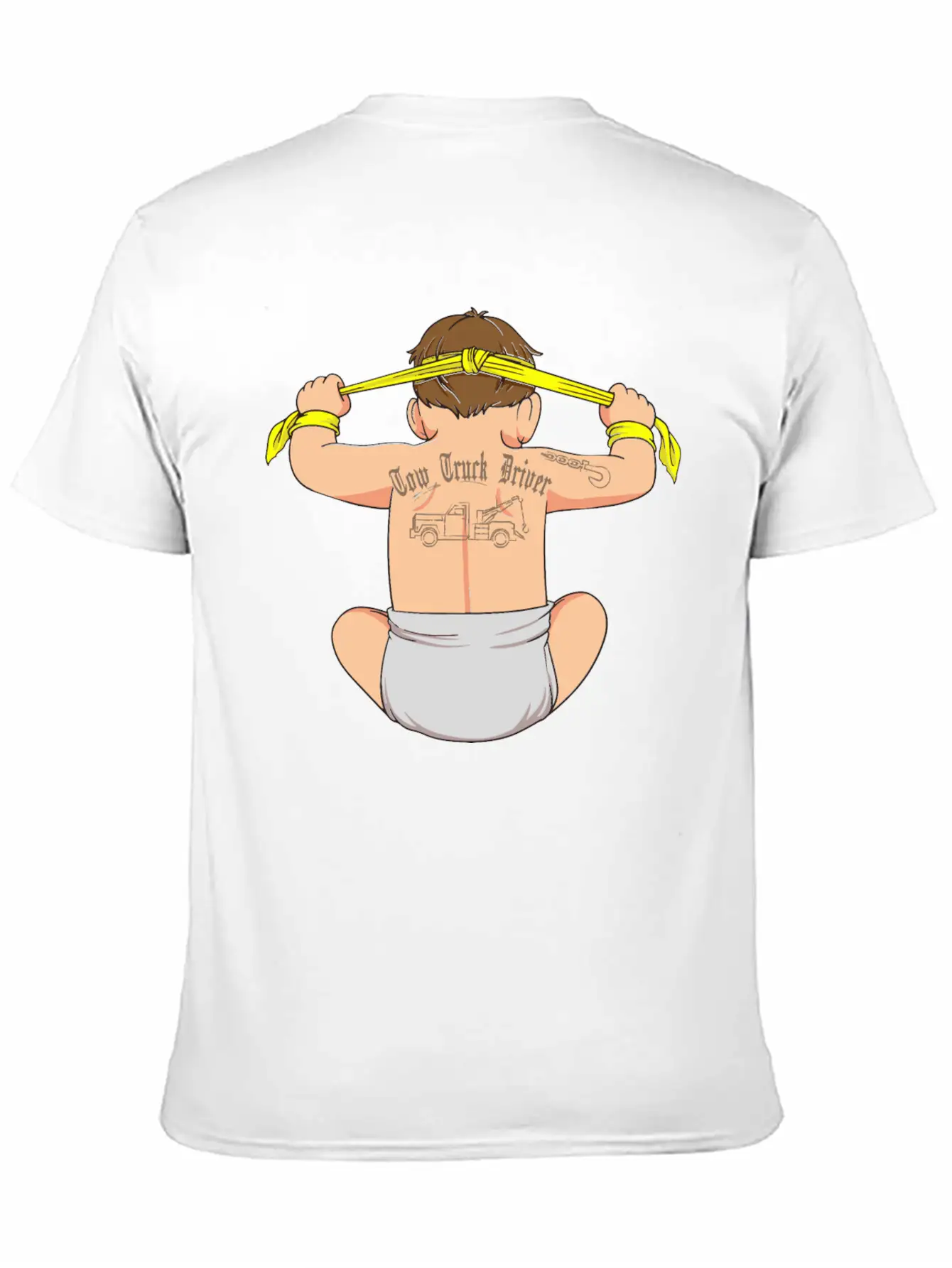 Tow Truck Driver Funny Legal Hooker Gift Tow Lightweight Cotton T-Shirt – Daily Comfort Graphic Shirt