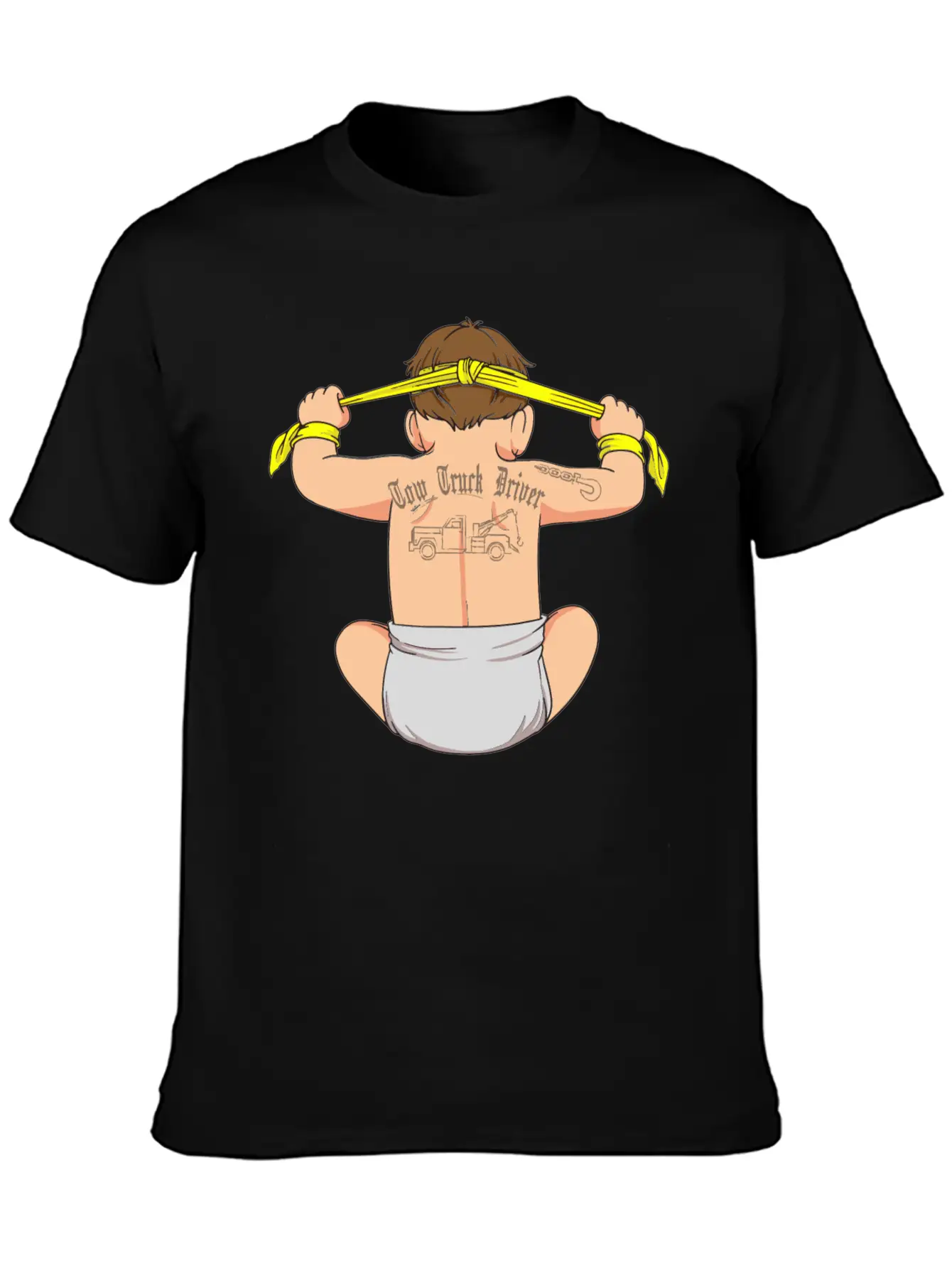 Tow Truck Driver Funny Legal Hooker Gift Tow Lightweight Cotton T-Shirt – Daily Comfort Graphic Shirt