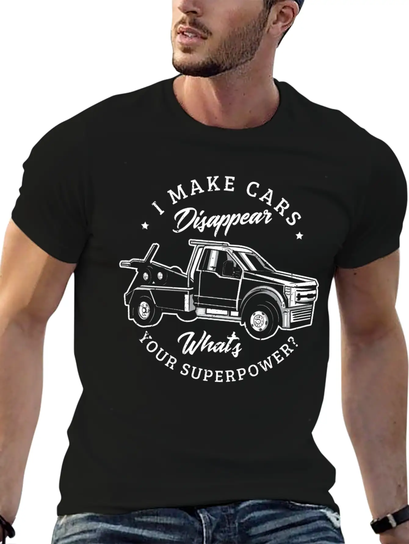 Tow Truck Tow Trucker Truck Driver Relaxed Everyday Tee – Lightweight And Durable Cotton