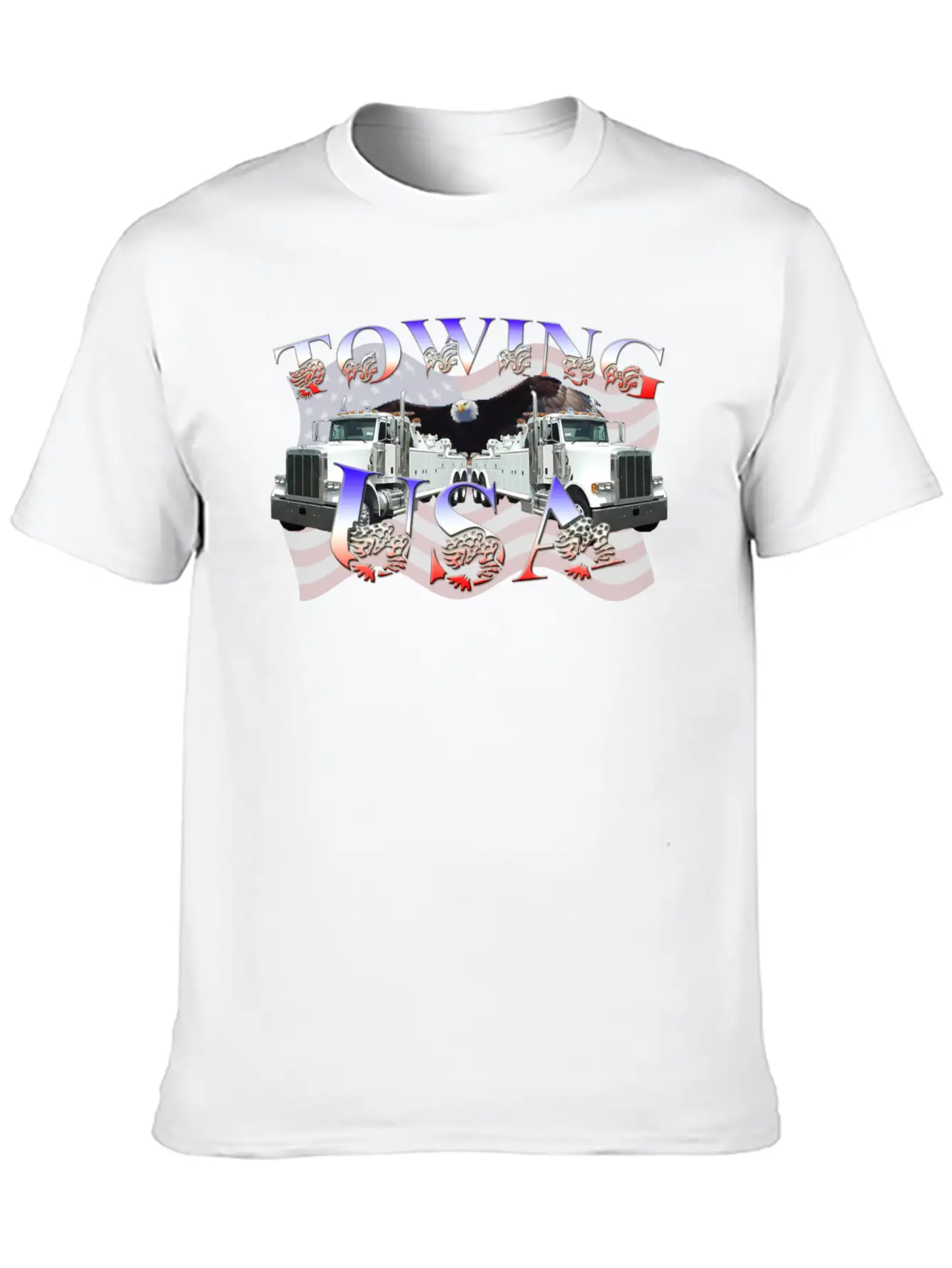 Towing USA Soft Cotton Short Sleeve Tee – Unisex Wardrobe Staple