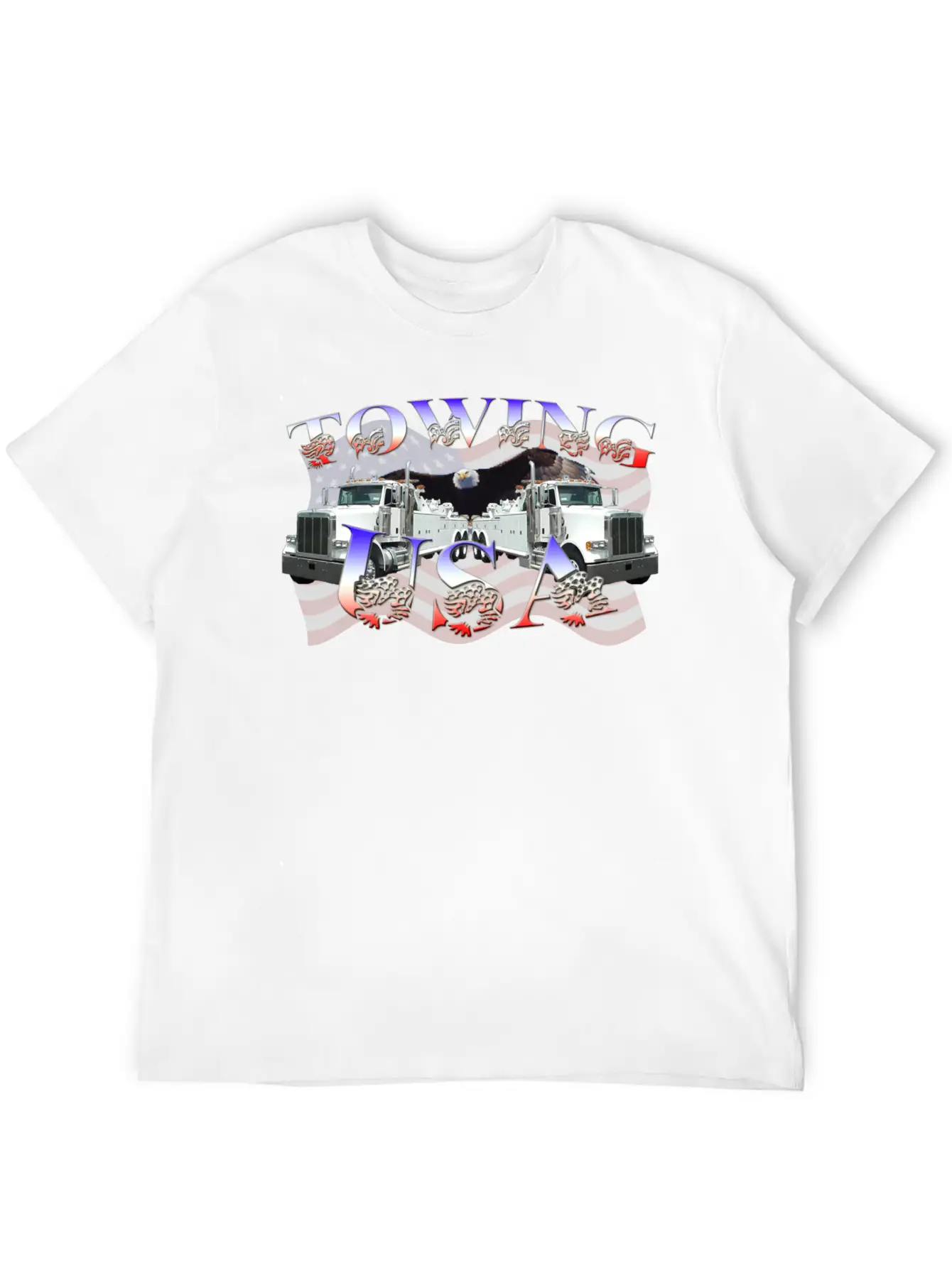 Towing USA Soft Cotton Short Sleeve Tee – Unisex Wardrobe Staple