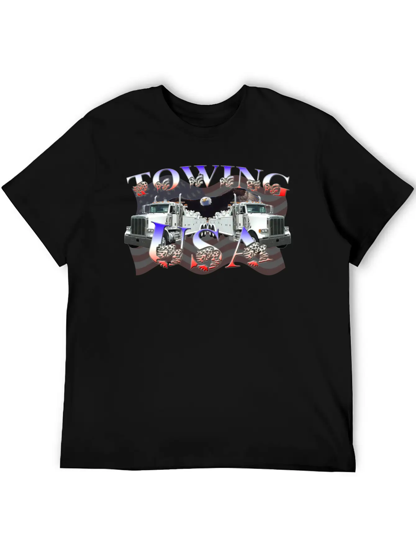 Towing USA Soft Cotton Short Sleeve Tee – Unisex Wardrobe Staple