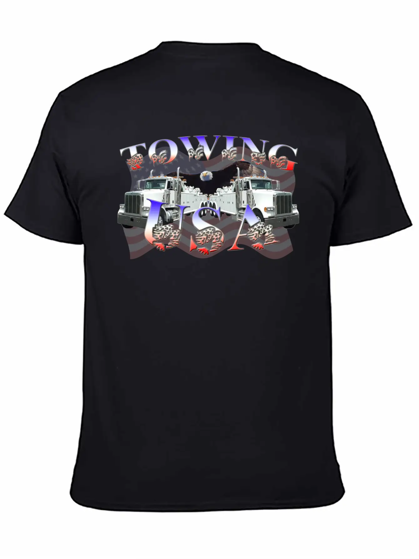 Towing USA Soft Cotton Short Sleeve Tee – Unisex Wardrobe Staple