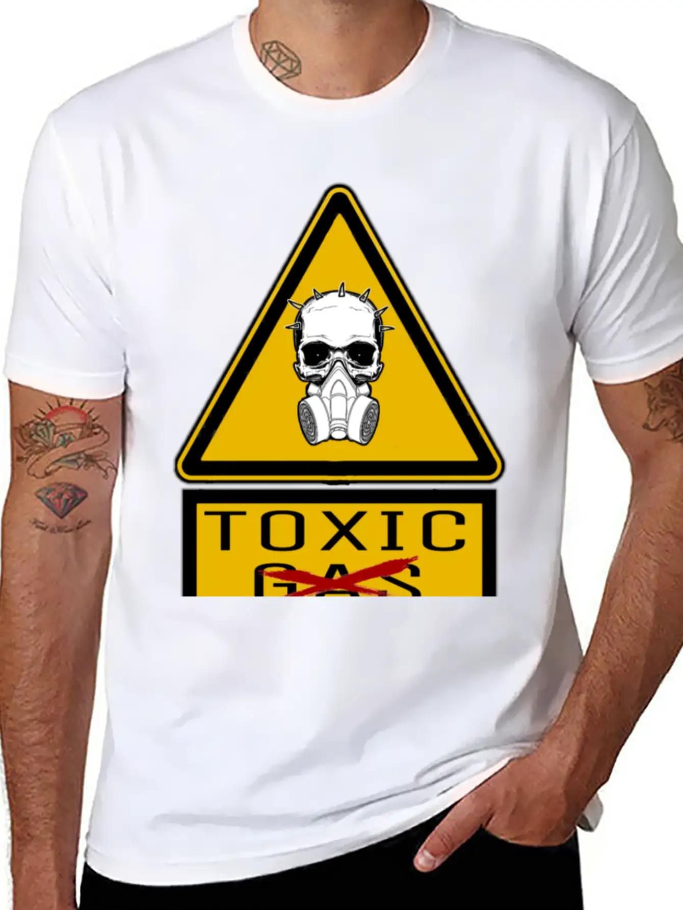 Toxic People Classic Fit Graphic Tee For Daily Comfort – Unisex Cotton Shirt