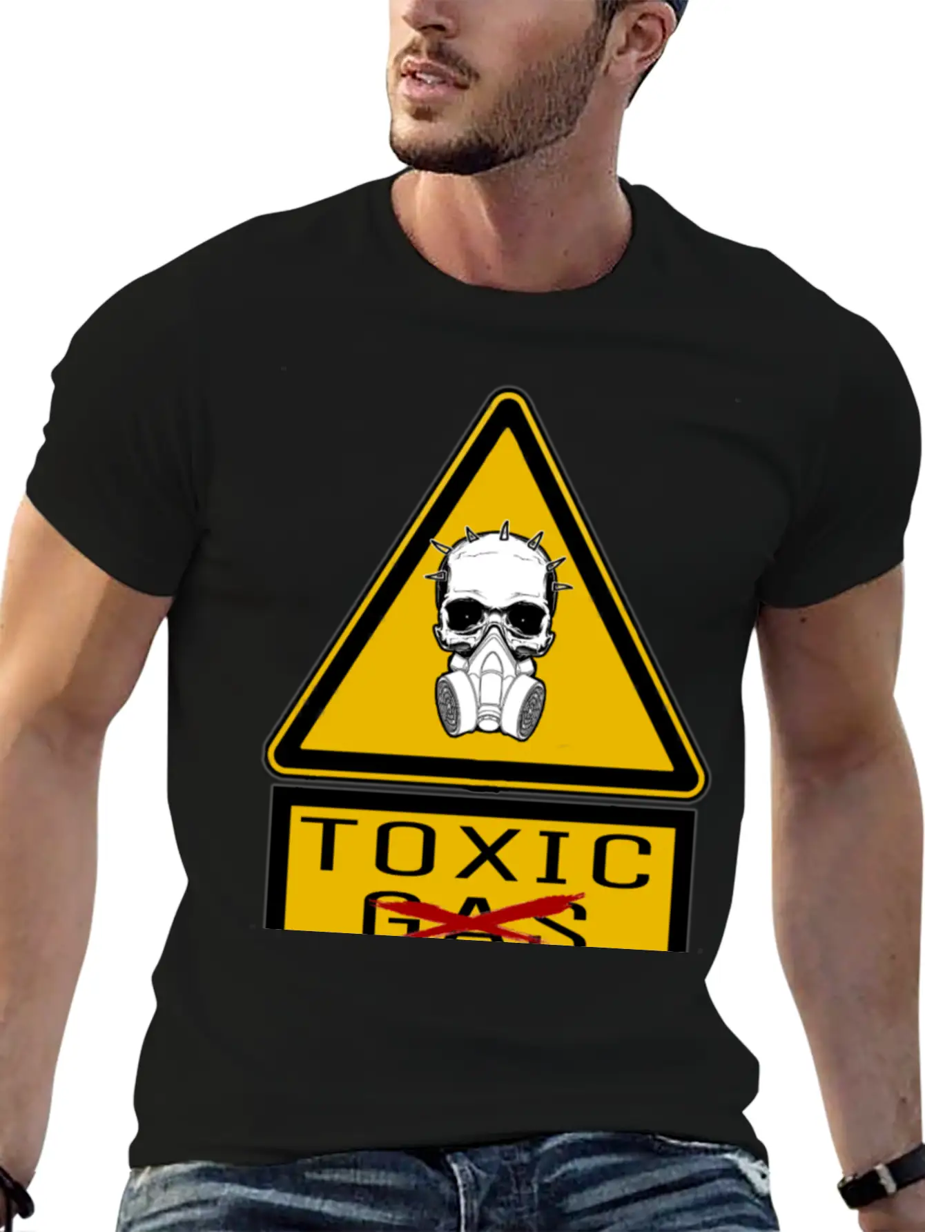 Toxic People Classic Fit Graphic Tee For Daily Comfort – Unisex Cotton Shirt