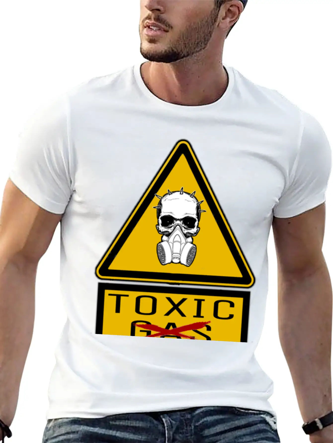 Toxic People Classic Fit Graphic Tee For Daily Comfort – Unisex Cotton Shirt