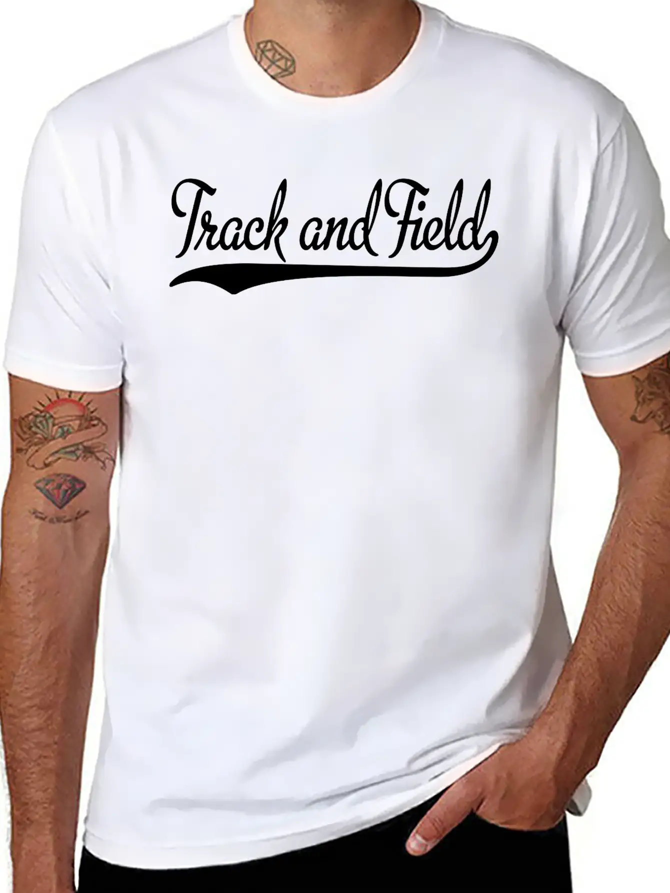 Track Ans Field Unisex Casual T-Shirt – Clean Design For Daily Comfort