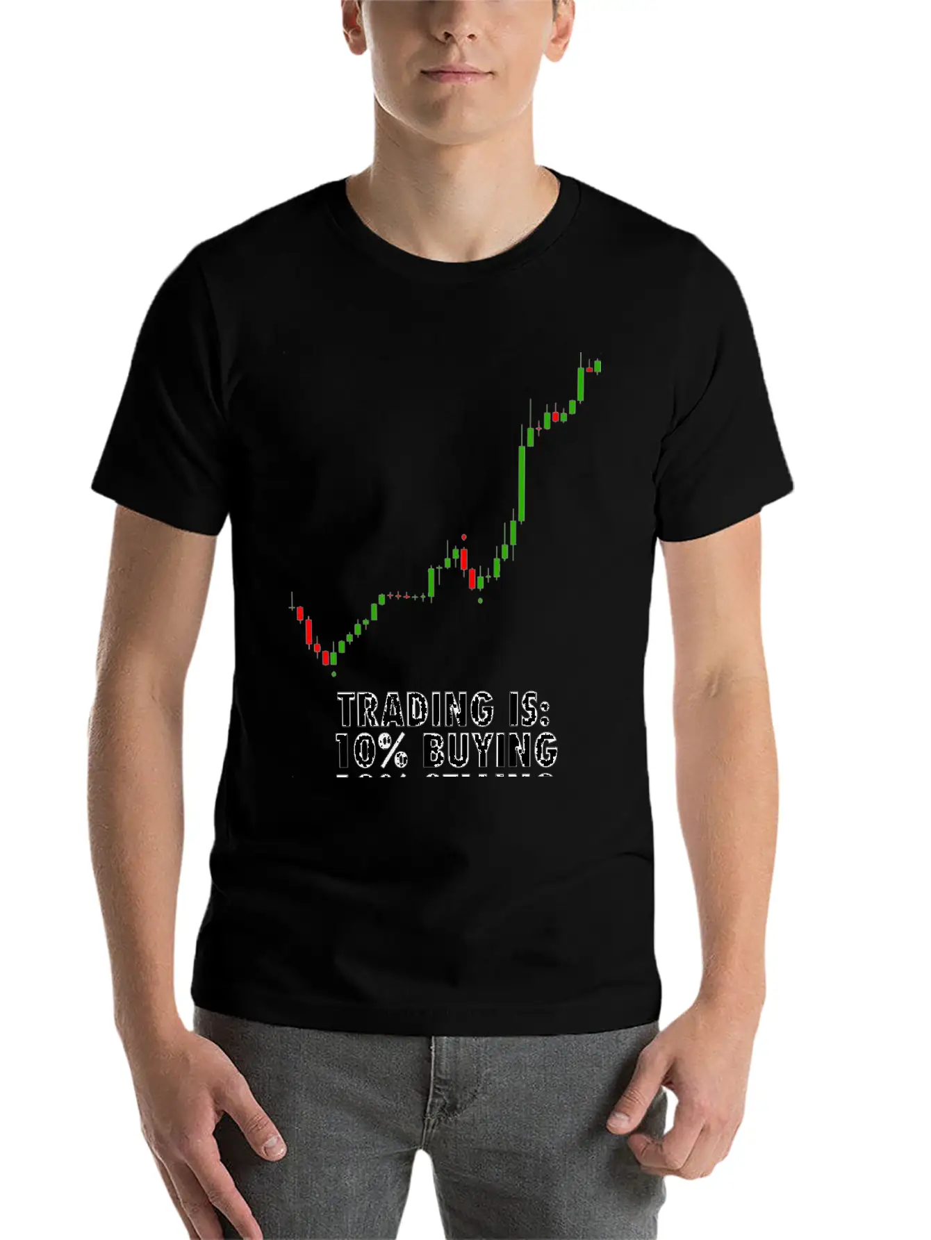 Trading Unisex Casual T-Shirt – Clean Design For Daily Comfort