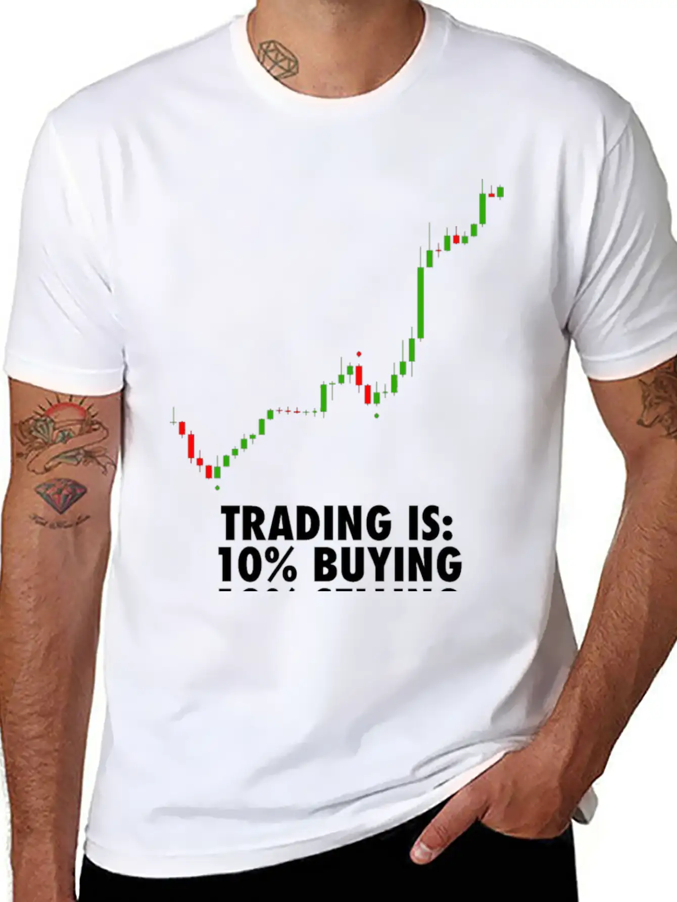 Trading Unisex Casual T-Shirt – Clean Design For Daily Comfort