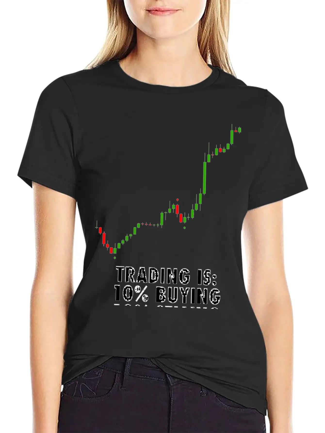 Trading Unisex Casual T-Shirt – Clean Design For Daily Comfort