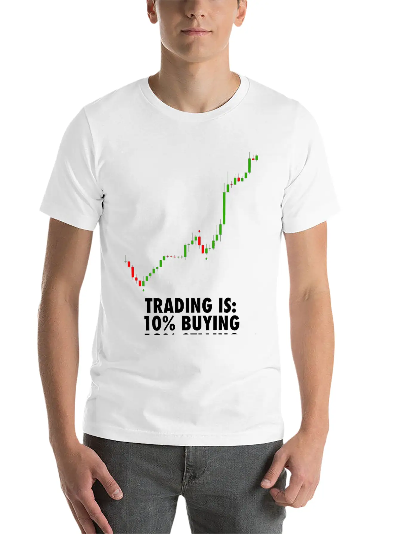 Trading Unisex Casual T-Shirt – Clean Design For Daily Comfort