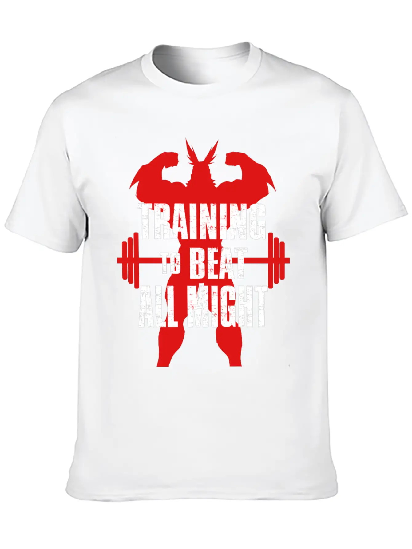 Training To Beat All Might Soft Cotton Short Sleeve Tee – Unisex Wardrobe Staple