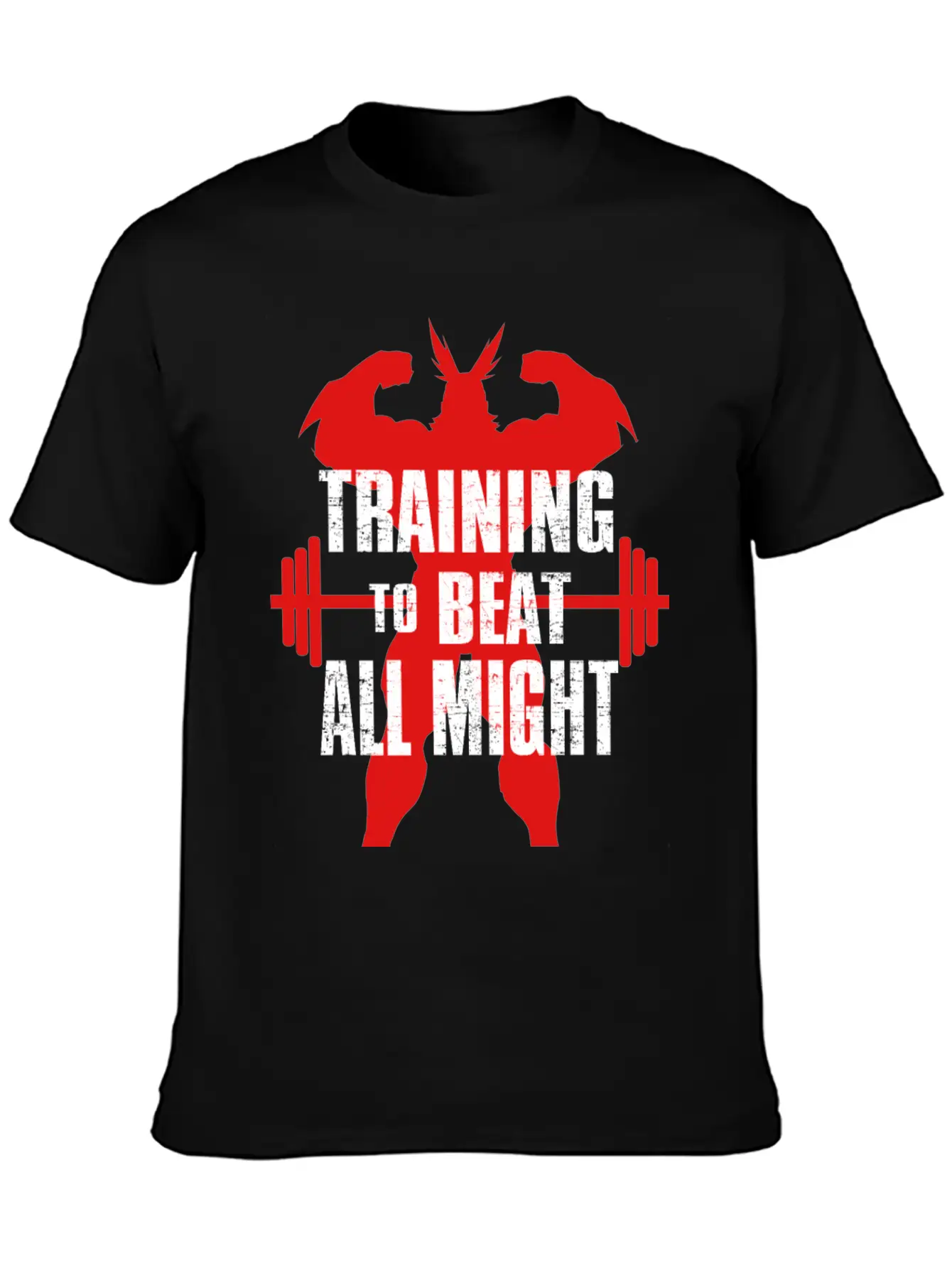 Training To Beat All Might Soft Cotton Short Sleeve Tee – Unisex Wardrobe Staple