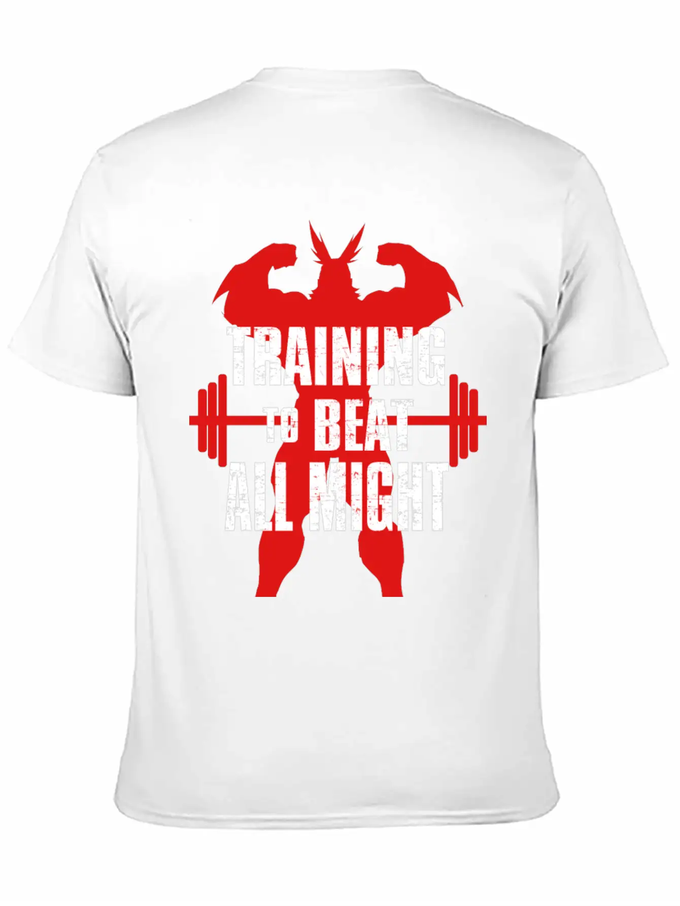 Training To Beat All Might Soft Cotton Short Sleeve Tee – Unisex Wardrobe Staple