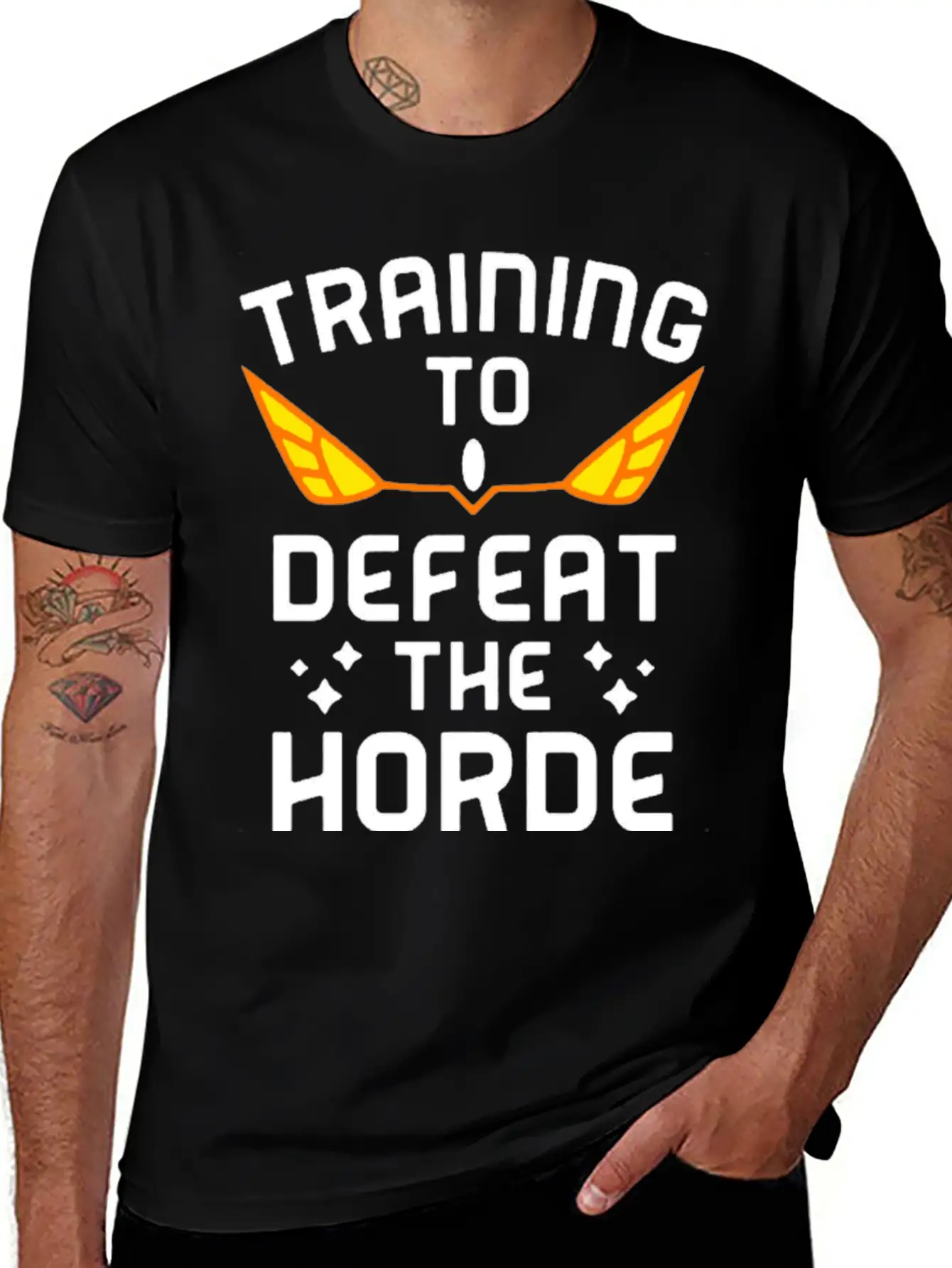 Training To Defeat Modern Fit Casual T-Shirt – Clean And Versatile Design