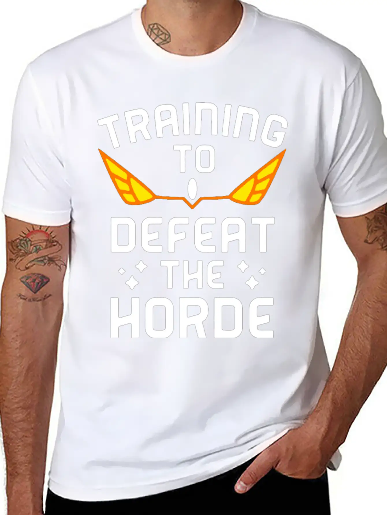 Training To Defeat Modern Fit Casual T-Shirt – Clean And Versatile Design