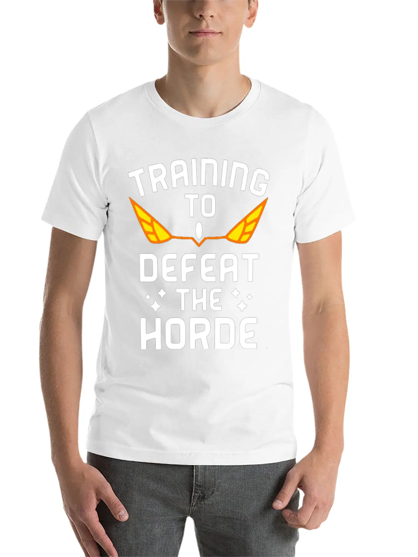 Training To Defeat Modern Fit Casual T-Shirt – Clean And Versatile Design