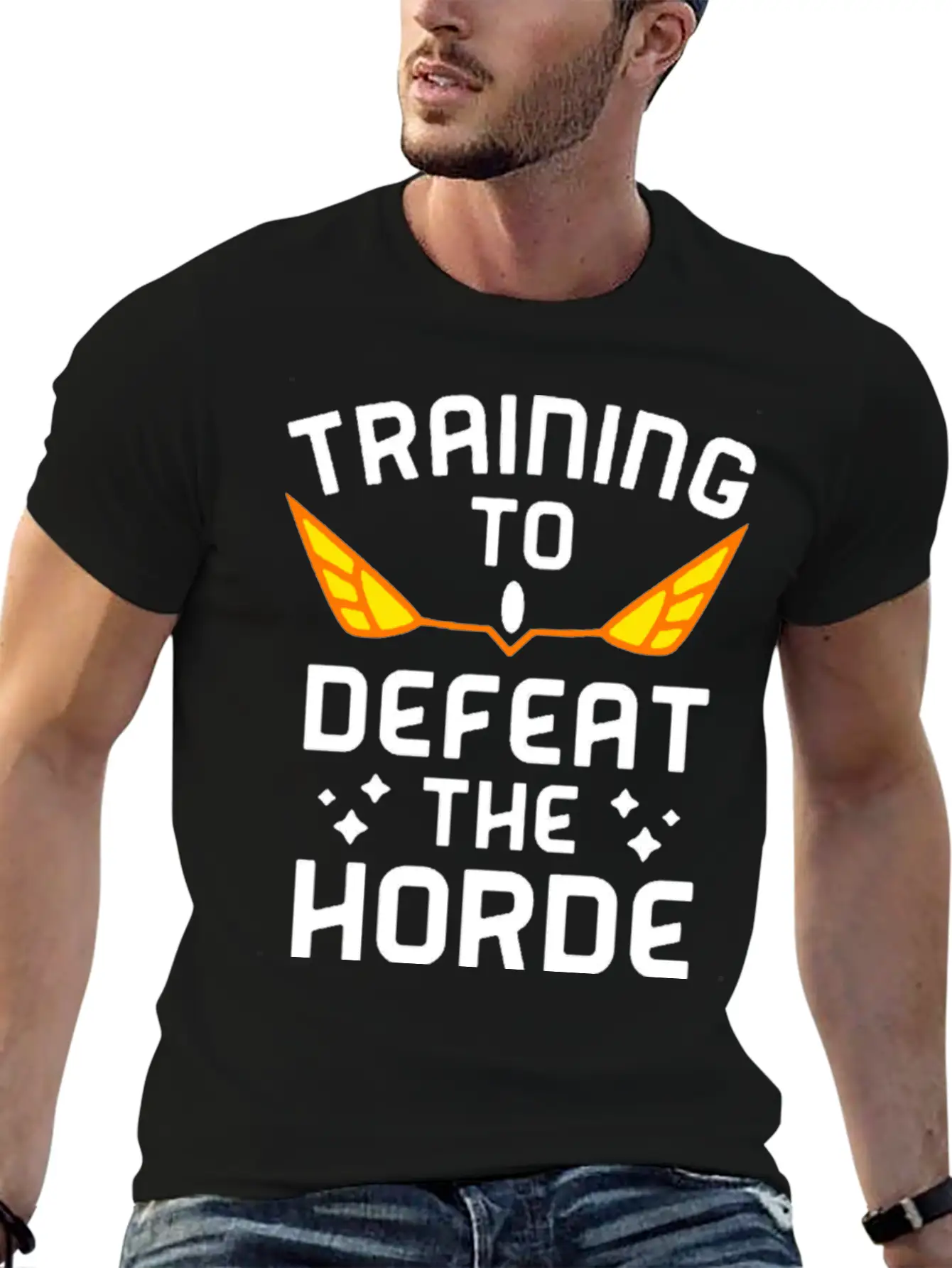 Training To Defeat Modern Fit Casual T-Shirt – Clean And Versatile Design