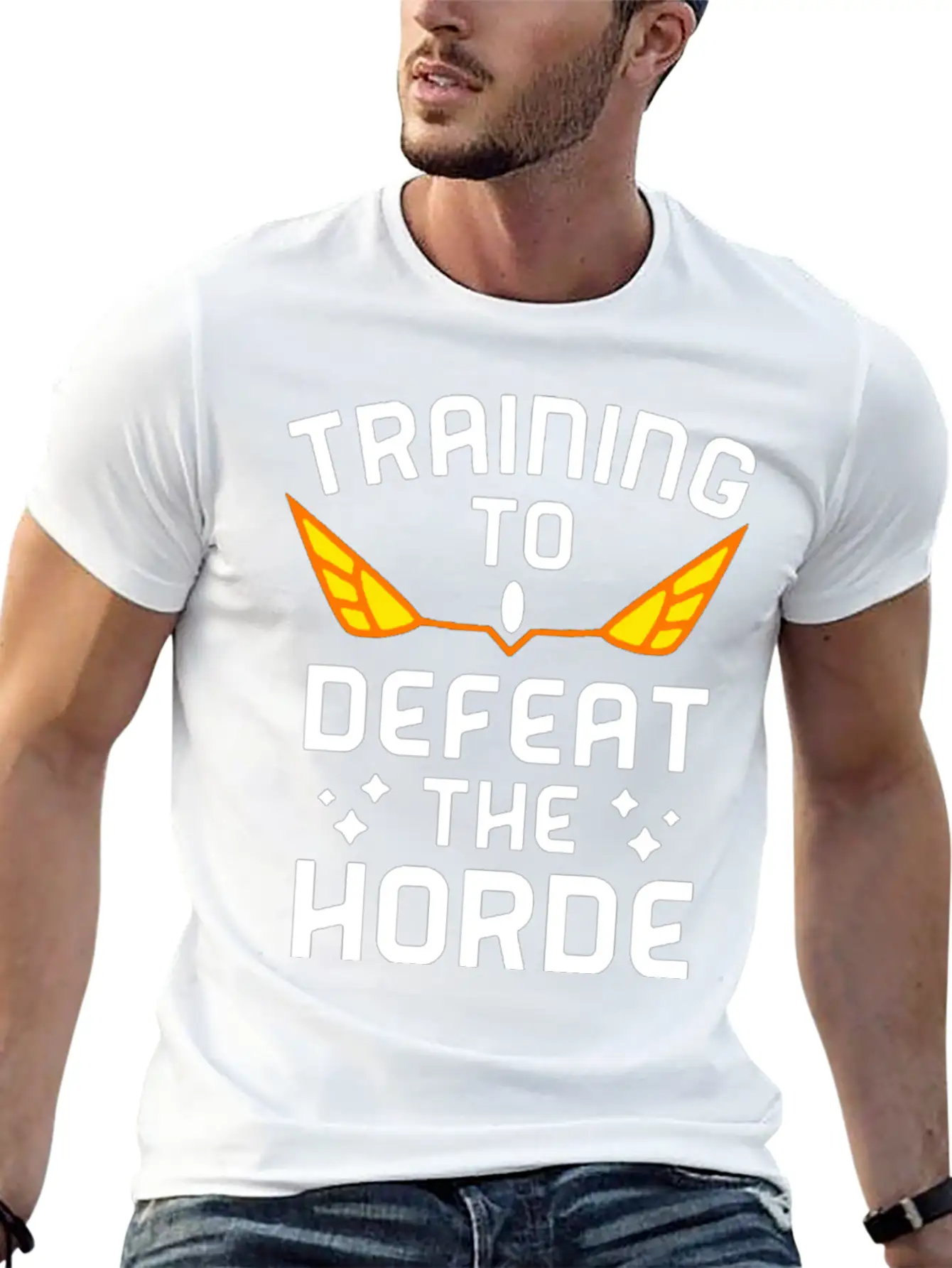 Training To Defeat Modern Fit Casual T-Shirt – Clean And Versatile Design