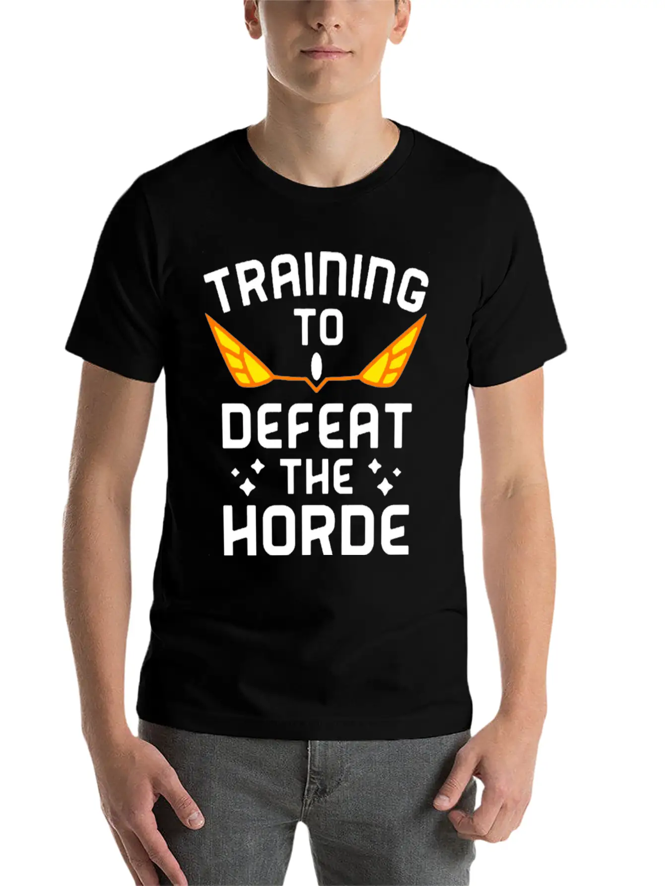 Training To Defeat Modern Fit Casual T-Shirt – Clean And Versatile Design