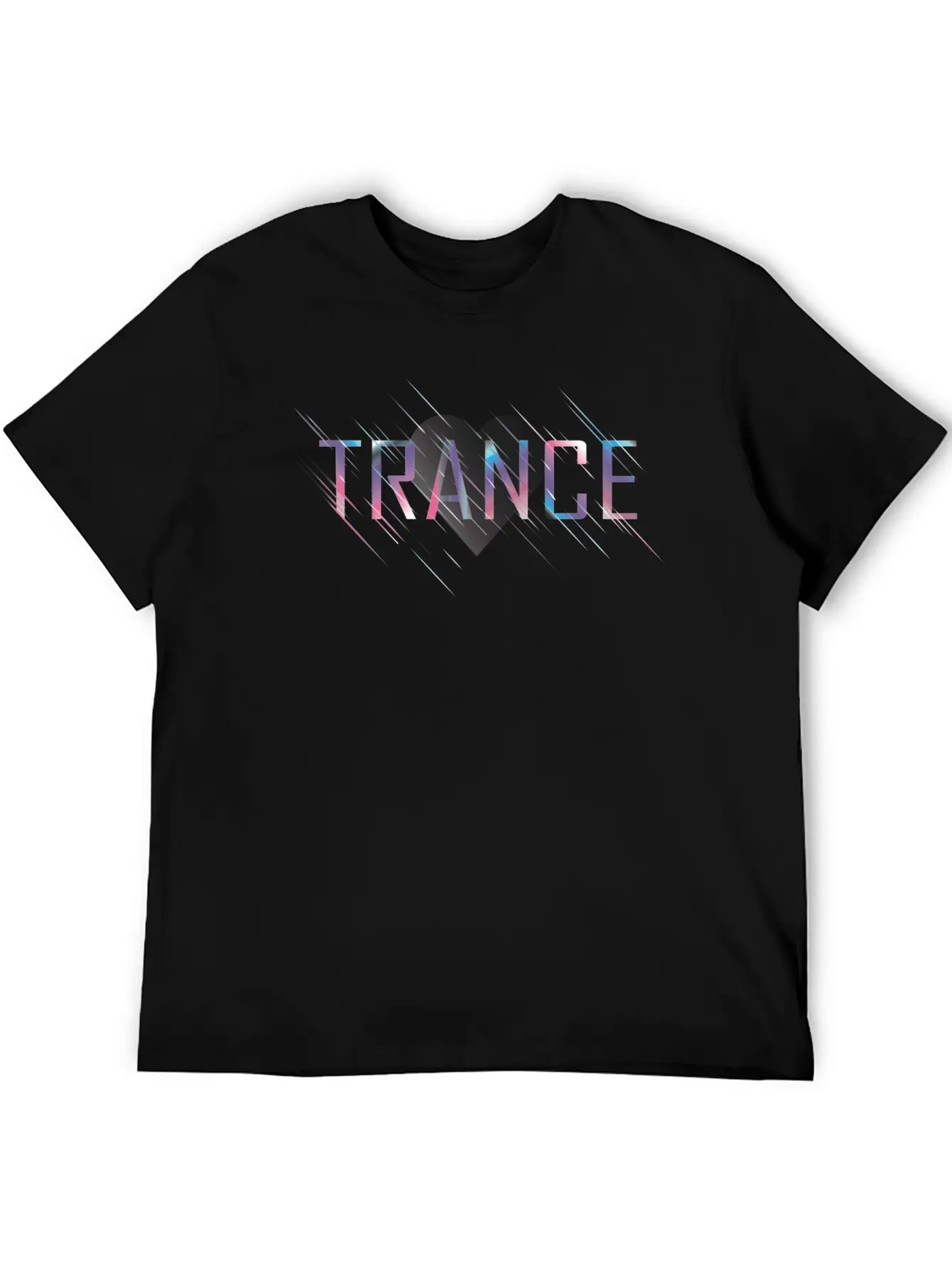 Trance Music Modern Fit Casual T-Shirt – Clean And Versatile Design
