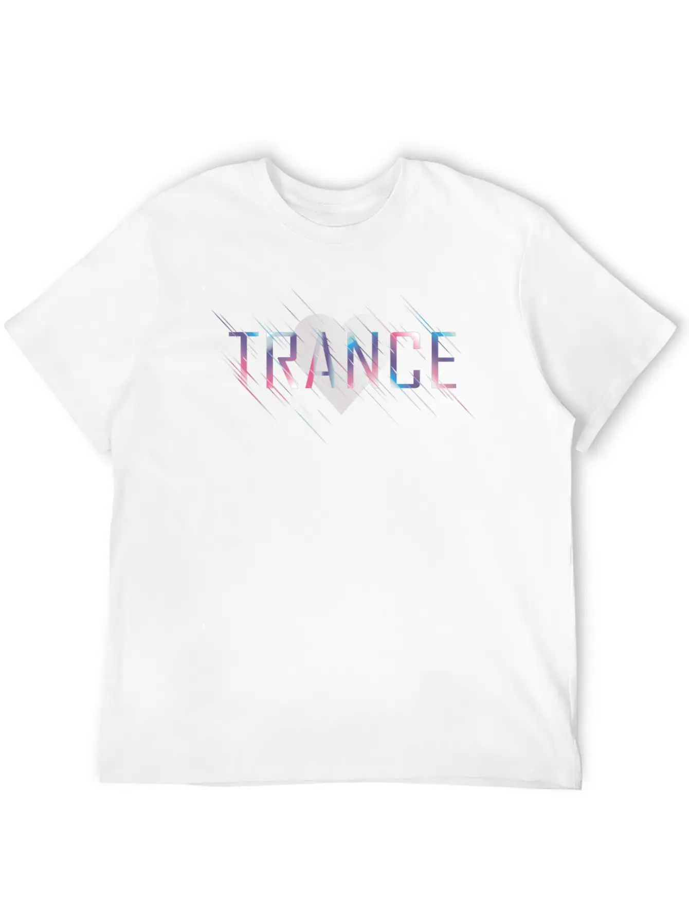 Trance Music Modern Fit Casual T-Shirt – Clean And Versatile Design