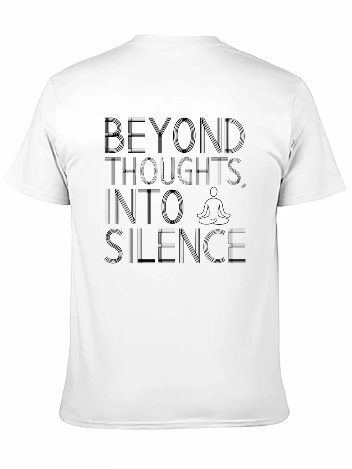 Transcendental Meditation Mindfulness Spiritual Unisex Casual T-Shirt – Clean Design For Daily Comfort