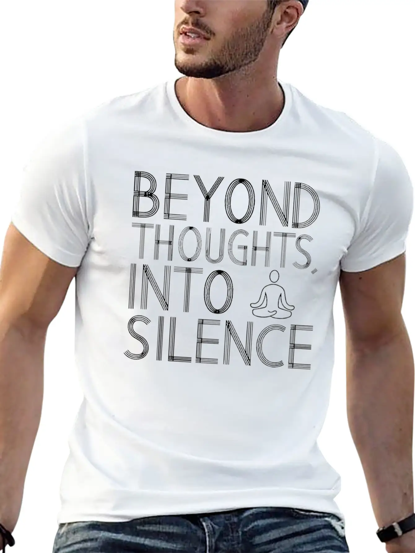 Transcendental Meditation Mindfulness Spiritual Unisex Casual T-Shirt – Clean Design For Daily Comfort