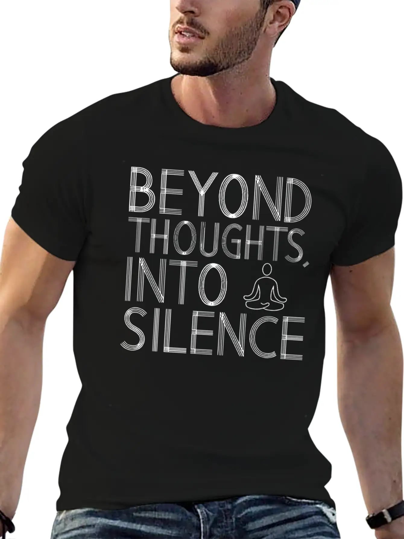 Transcendental Meditation Mindfulness Spiritual Unisex Casual T-Shirt – Clean Design For Daily Comfort