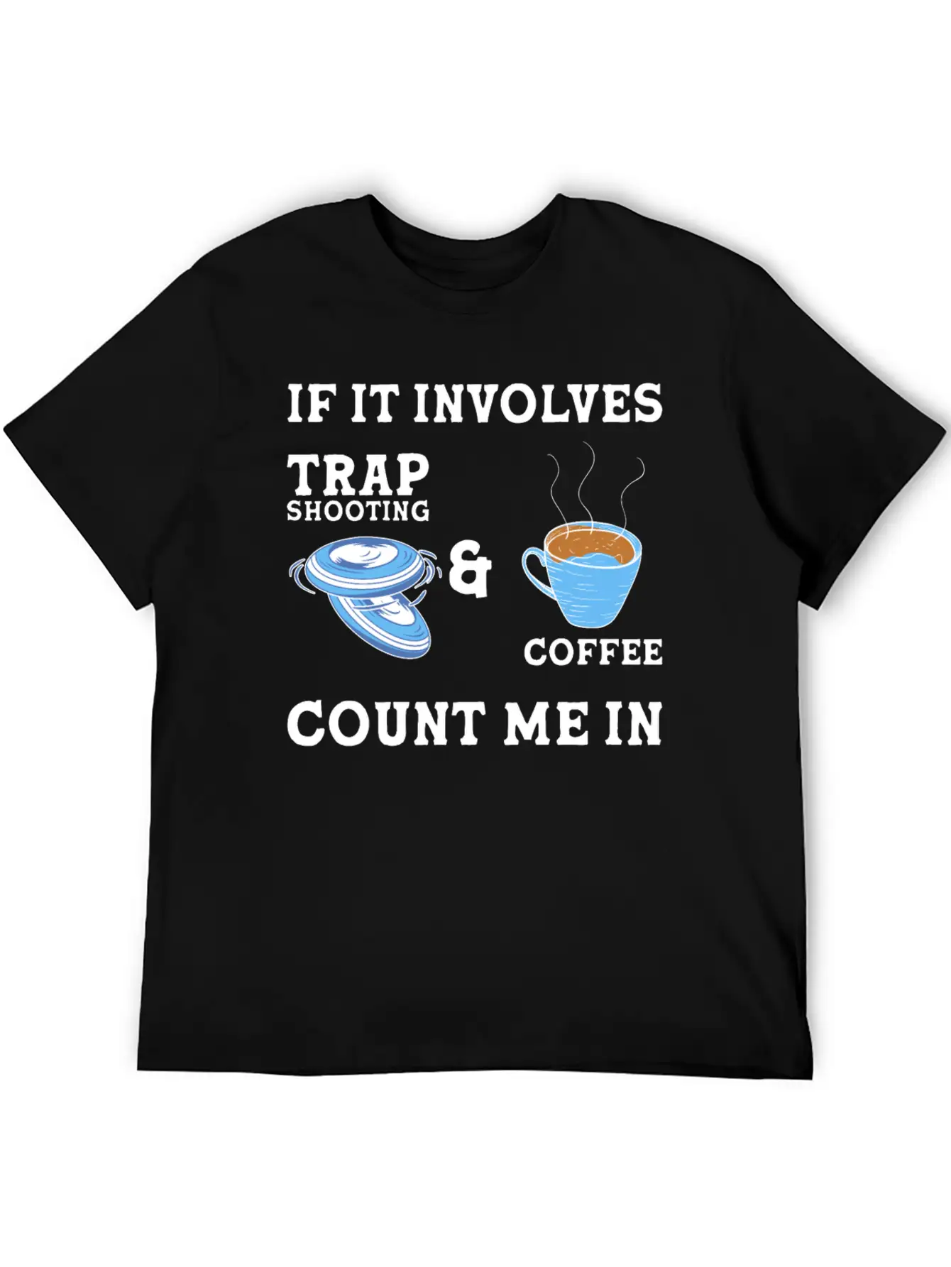 Trap Shooting Clay Shooting Relaxed Everyday Tee – Lightweight And Durable Cotton