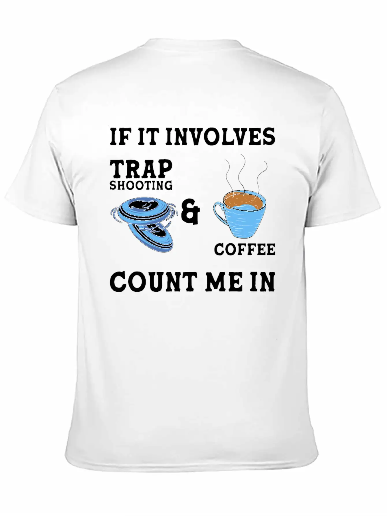 Trap Shooting Clay Shooting Relaxed Everyday Tee – Lightweight And Durable Cotton