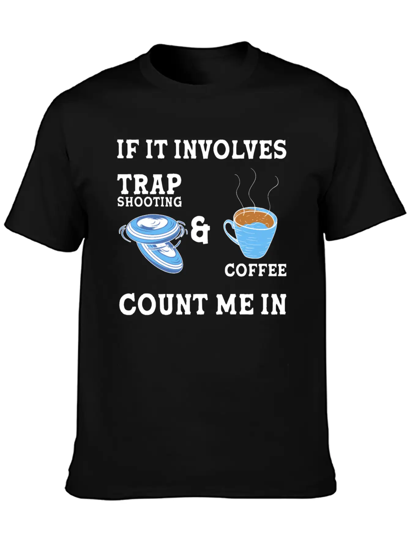 Trap Shooting Clay Shooting Relaxed Everyday Tee – Lightweight And Durable Cotton