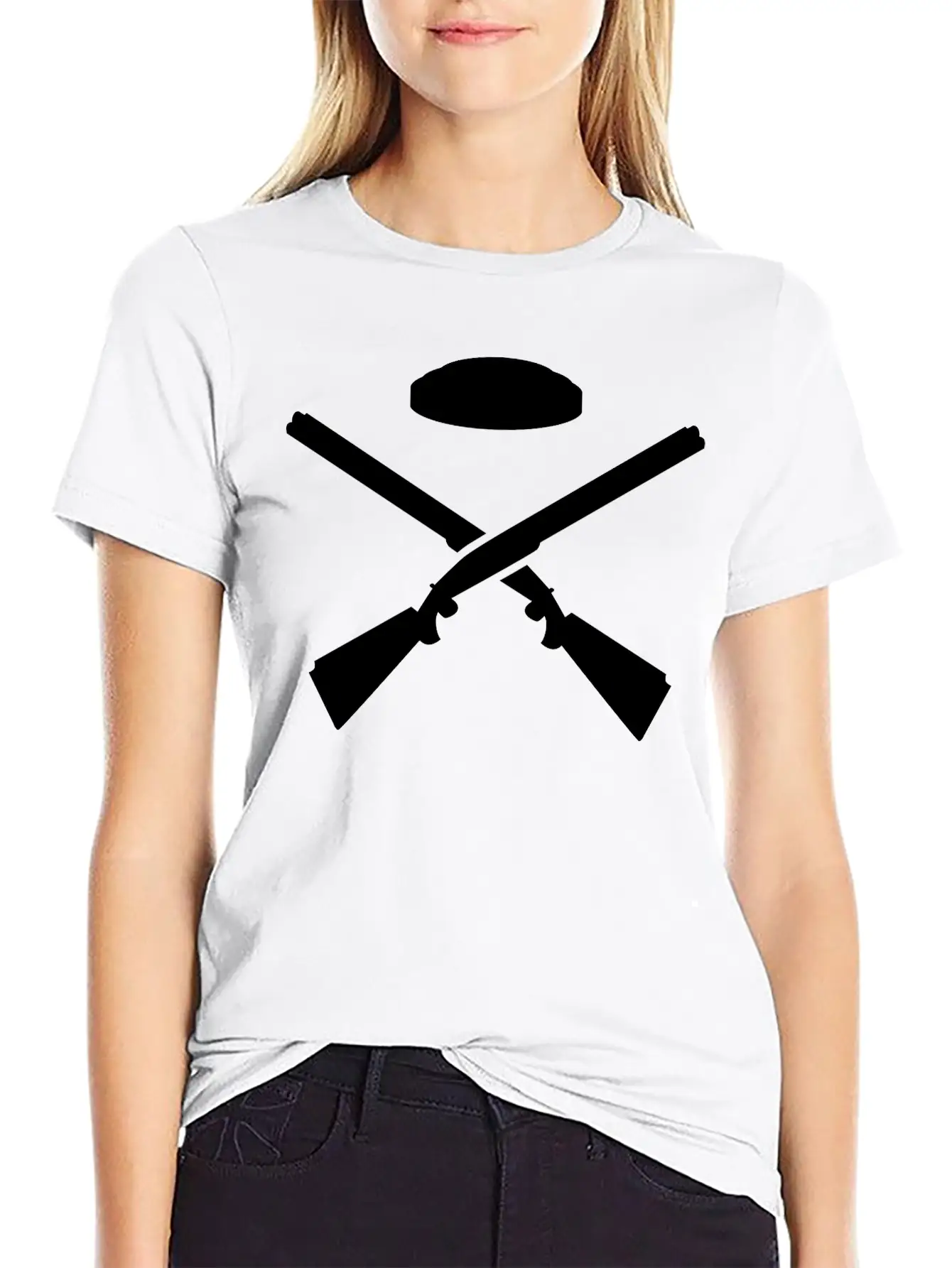 Trap Shooting Lightweight Cotton T-Shirt – Daily Comfort Graphic Shirt